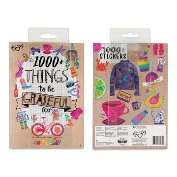 Fashion Angels 1000+ Things to Be Grateful For Sticker Book (front cover and back cover)