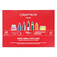 Caran d'Ache Mixed Media Postcards Pad