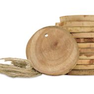 DIY Designs Wood Slice Ornaments