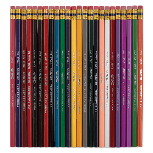 Prismacolor Premier Col-erase Erasable Colored Pencil Set - 24 Assorted  Colors - 20517,Prismacolor pencils with rubber eraser - AliExpress