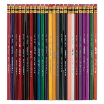 Prismacolor Col-Erase Pencil Set - Set of 24, Assorted Colors set contents