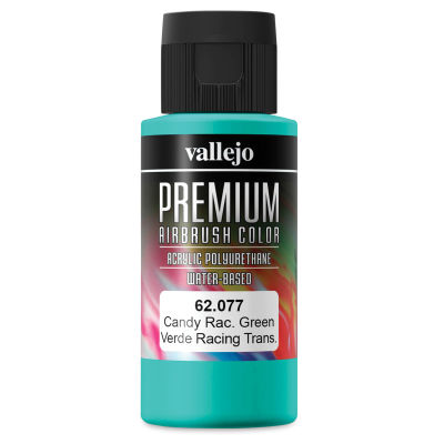 Vallejo Premium Airbrush Colors - 60 ml, Candy Racing Green