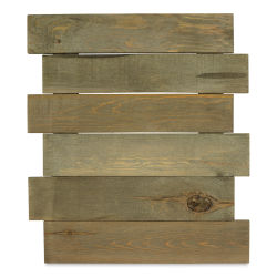 rustic wood panel