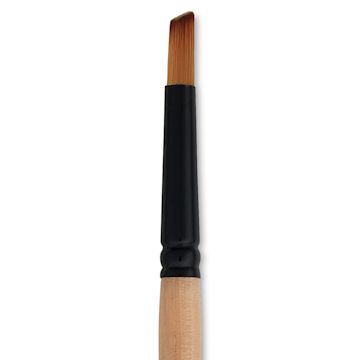 Open in modal - Dynasty Black Gold Brush - Deerfoot, Short Handle, Size 3/8"