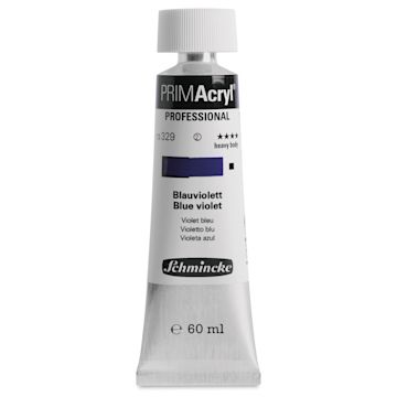 Open in modal - Schmincke Primacryl Professional Acrylic Paint - Blue Violet, 60 ml Tube