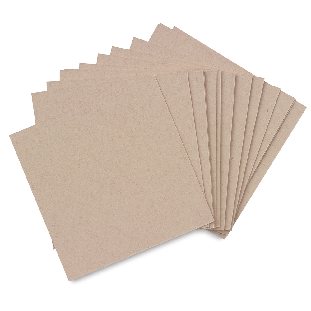 Strathmore 400 Series Toned Tan Künstlerfliesen – 30 Blatt, 10,2x10,2 Cm, 100% Recycelt, Für Marker & Stifte