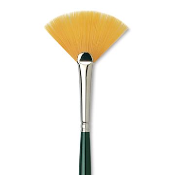 Open in modal - Da Vinci Nova Brush - Fan, Short Handle, Size 1 close up
