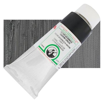 Open in modal - Old Holland Classic Oil Color - Scheveningen Warm Gray, 125 ml tube and swatch