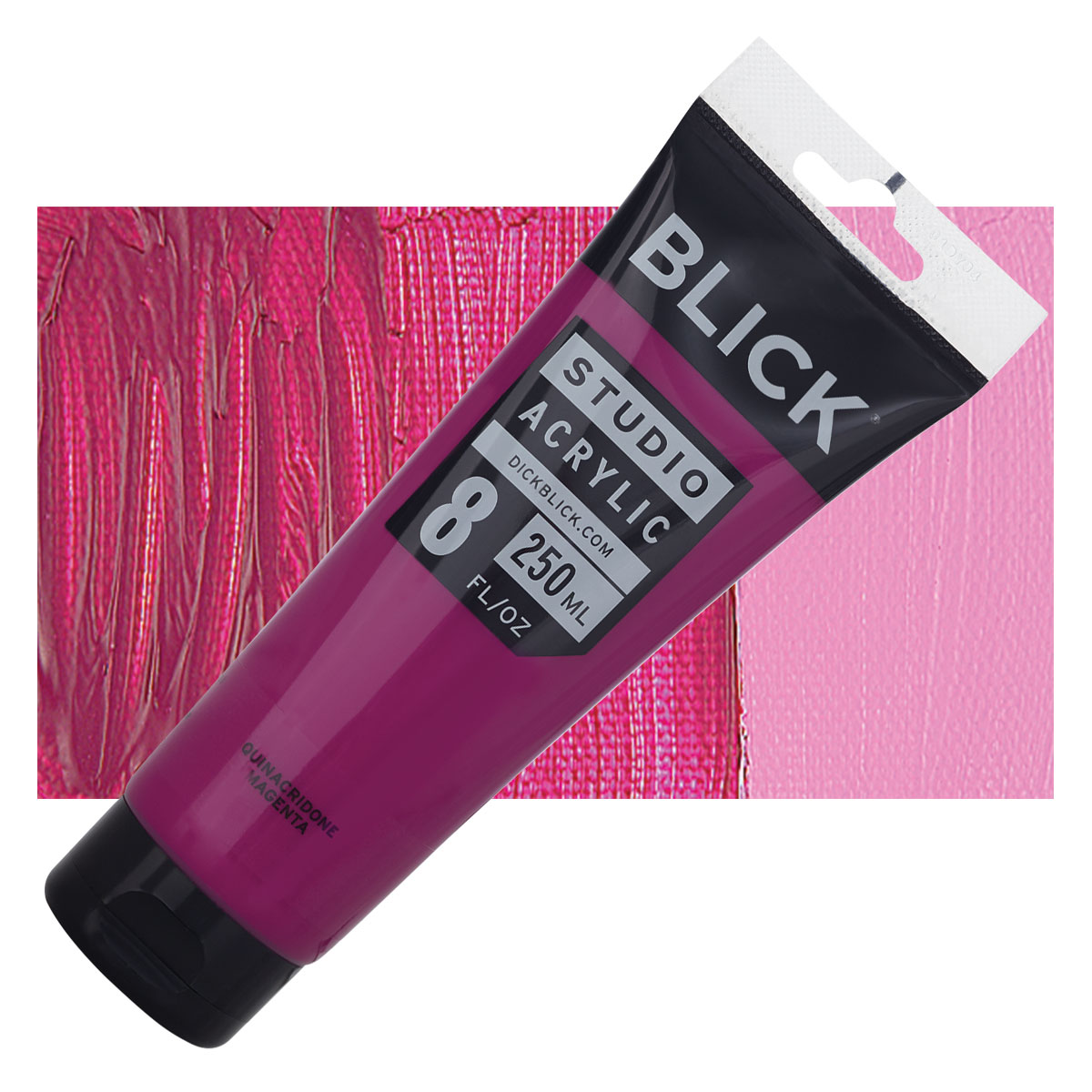 Blick Studio Acrylics Fluorescent Purple, 4 oz Tube