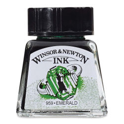 Winsor & Newton Drawing Ink - Emerald, 14 ml