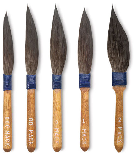What size striping brush do you use?