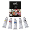 M. Graham Artists' Gouache - Basic Set, Set of 5 colors, tubes