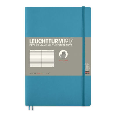 Leuchtturm1917 Ruled Softcover Notebook - Nordic Blue, 5" x 7-1/2"