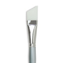 Silver Brush Silverwhite Synthetic Brush - Angular, Short Handle