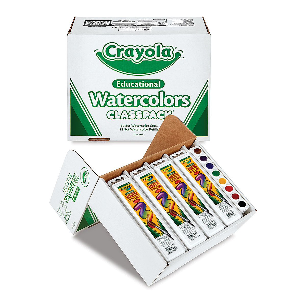 Crayola Educational Watercolor Pan Sets | Blick Art Materials