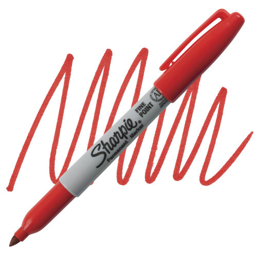 Sharpie Fine Point Permanent Marker - Racey Red