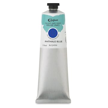 Open in modal - Cranfield Caligo Safe Wash Relief Ink - Phthalo Blue, 150 ml