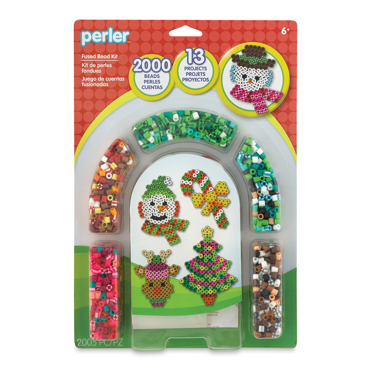 Perler Wreath Deluxe Fused Bead Kit