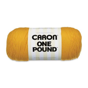 Caron One Pound Acrylic Yarn - 1 lb, 4-Ply, Sunflower