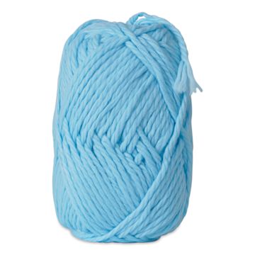 Open in modal - Pepperell Jumbo Roving 3-Ply Craft Yarn - 8 oz, 150 yds, Sky Blue