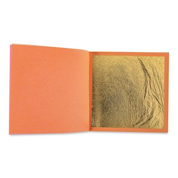 Open in modal - Monastery Gold Leaf - Yellow Gold, 23.75K, 25 Sheets - contents