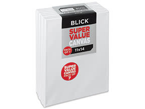 Blick Super Value Canvas Pack - 11'' x 14'', Pkg of 7