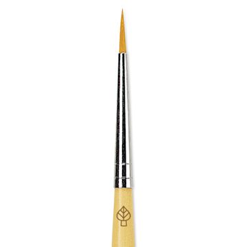Open in modal - Da Vinci Junior Synthetic Brush - Round, Short Handle, Size 1 close-up