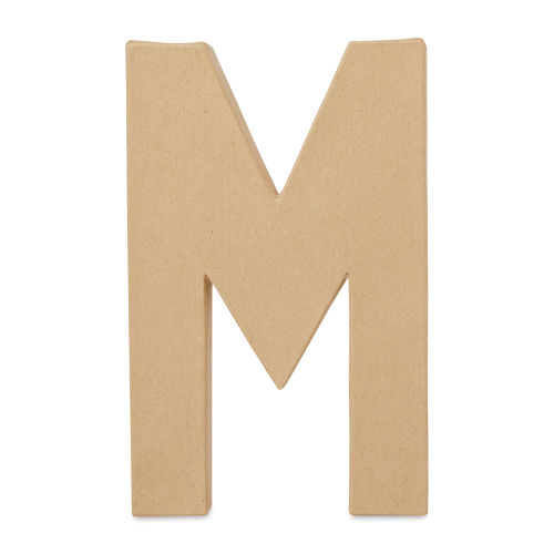 Park Lane Paper Mache Letter - A, Uppercase, 8