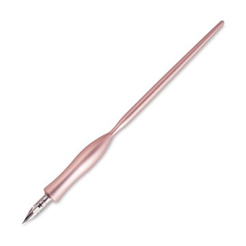 Open in modal - Tom's Studio Flourish Straight Calligraphy Dip Pen - Rose Gold