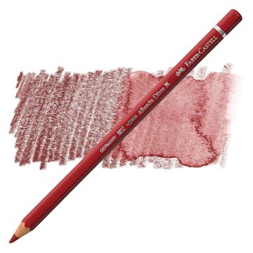 Open in modal - Faber-Castell Albrecht Durer Watercolor Pencil - Middle Cadmium Red pencil and swatch