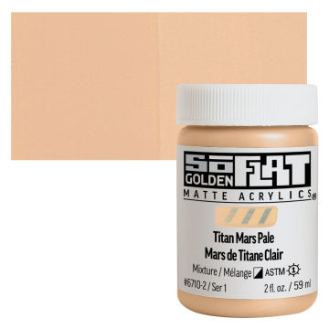 Golden SoFlat Matte Acrylic Paint - Light Green Yellow, 59 ml, Jar