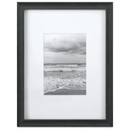 Blick Theo Frame with Mat - Charcoal, 9" x 12"