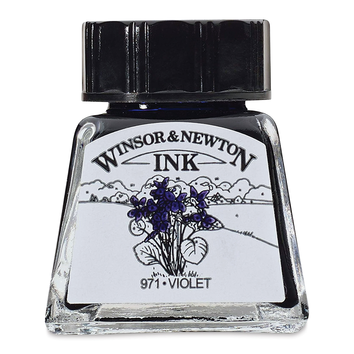 Winsor & Newton Drawing Ink - 30 ml, Black Indian