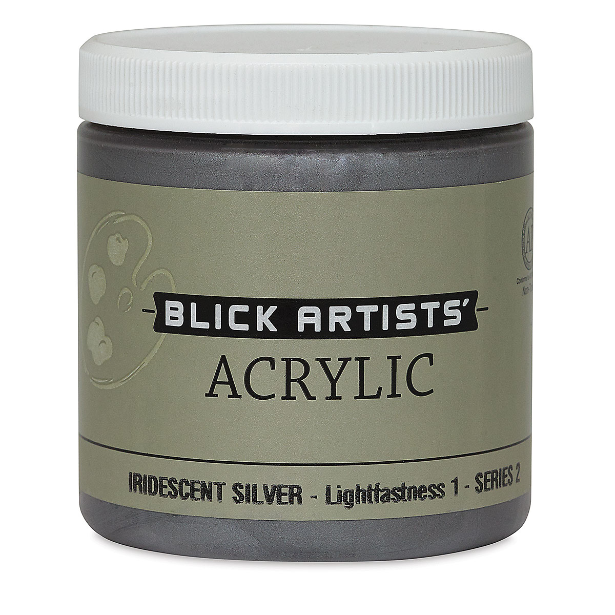 Blick Artists' Acrylic - Cadmium Red Light, 8 oz jar