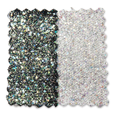 Plaid Fabric Creations Fantasy Glitter Fabric Paint - Starlight Silver, 2 oz