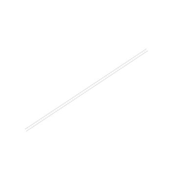 Open in modal - Plastruct Styrene Structural Ladder - Pkg of 2, 1:200 Scale, 5/64'' H x 5/32'' W x 3'' L