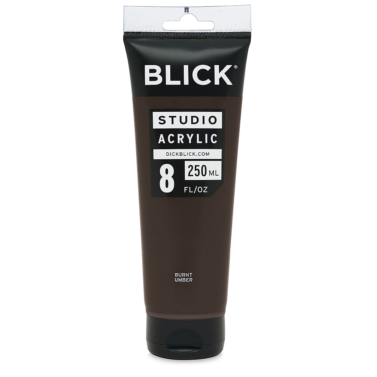 Blick Studio Acrylics - Burnt Umber, 8 oz tube