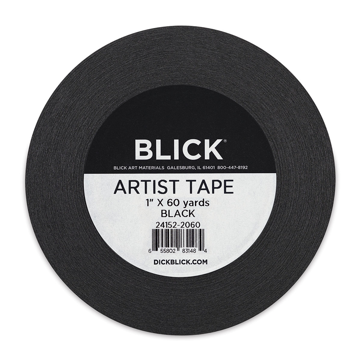 Blick Artist Tape - Black, 1 x 60 yds
