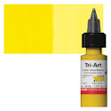 Tri-Art Low-Viscosity Artist Acrylic - Arylide Yellow Medium, 34 ml Tube