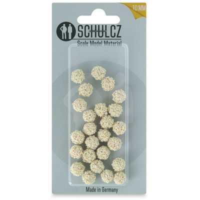Schulcz Scale Model Foliage Spheres - Rubber Sponge, 10 mm, Pkg of 25 (front of package)