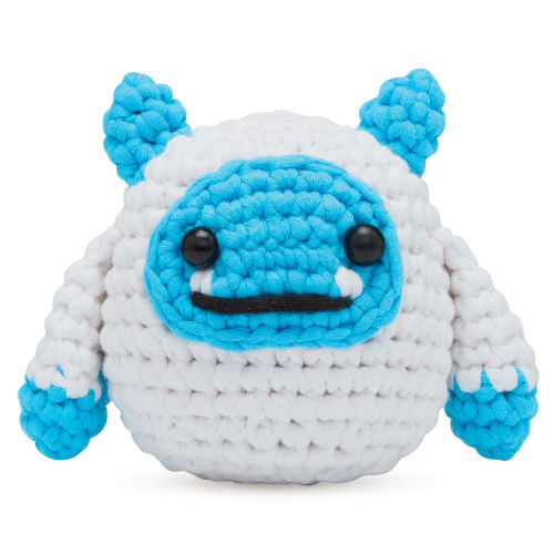 The Woobles Beginner Crochet Amigurumi Kit - Yeti