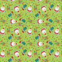 Hav-A-Hank Novelty Bandana - Santa and Elf, W x L