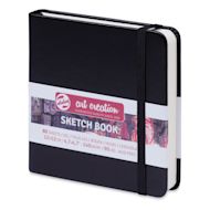 Talens Art Creations Sketchbook - Black, 4.7" x 4.7"