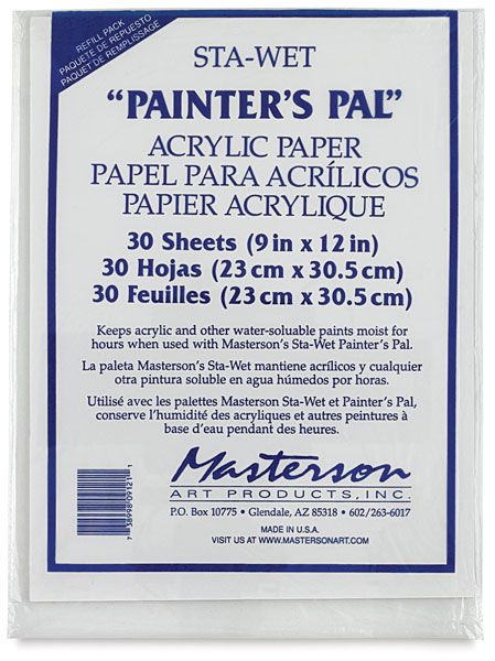 912 Sta-Wet Painters Pal Masterson Sta-Wet Painters Pal Palette no 