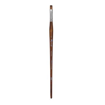Open in modal - Raphaël Precision Brush - Flat, Size 6, Long Handle