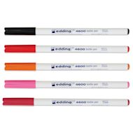 Edding 4600 Textile Pens and Sets