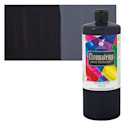 Chroma Chromatemp Artists' Tempera Paint - Black, Quart