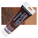 Daler-Rowney Graduate Acrylics - Burnt Umber, 120 ml tube