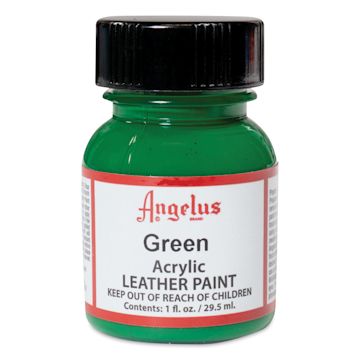 Open in modal - Angelus Acrylic Leather Paint - Green, 1 oz