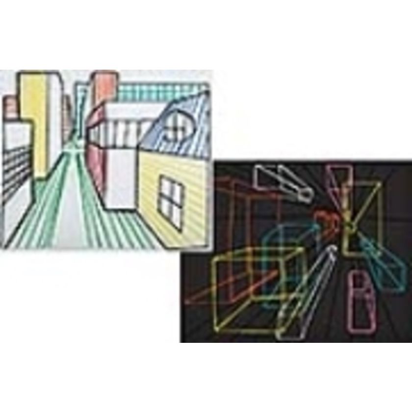 Perspective on a String - Lesson Plans | BLICK Art Materials